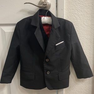 Boys suit jacket and vest